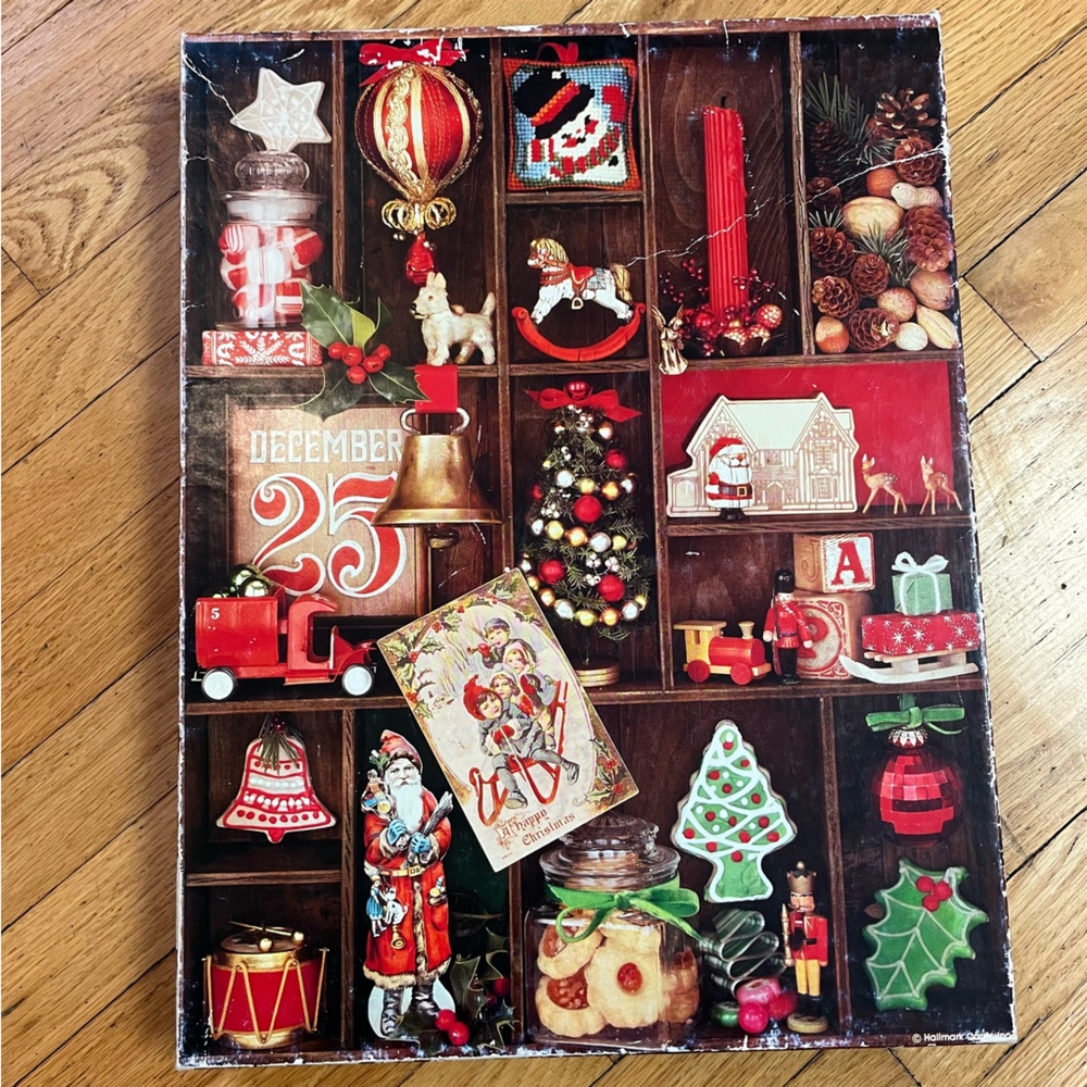 Vintage Springbok "Memories of December" Jigsaw Puzzle 500 Pieces